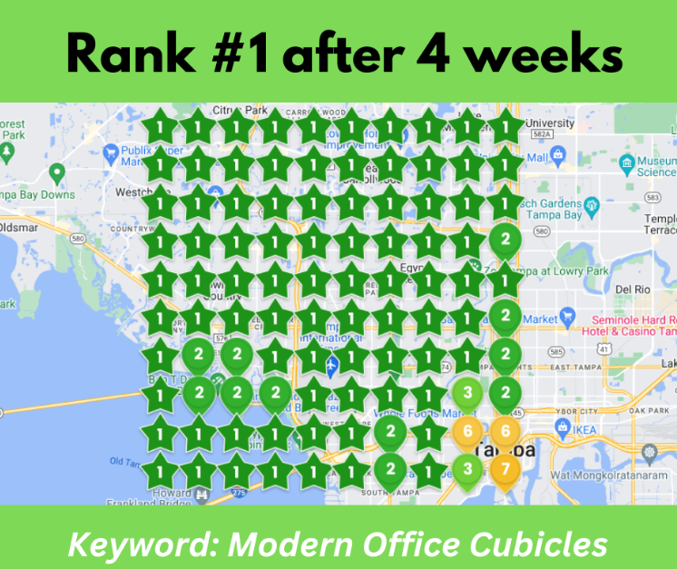 GMB Ranked In google map pack