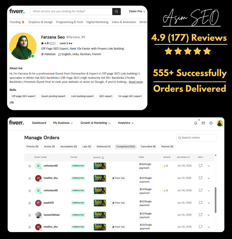 Fiverr Results